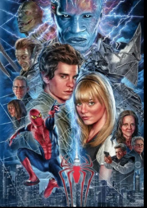 cast of amazing spider man 2012