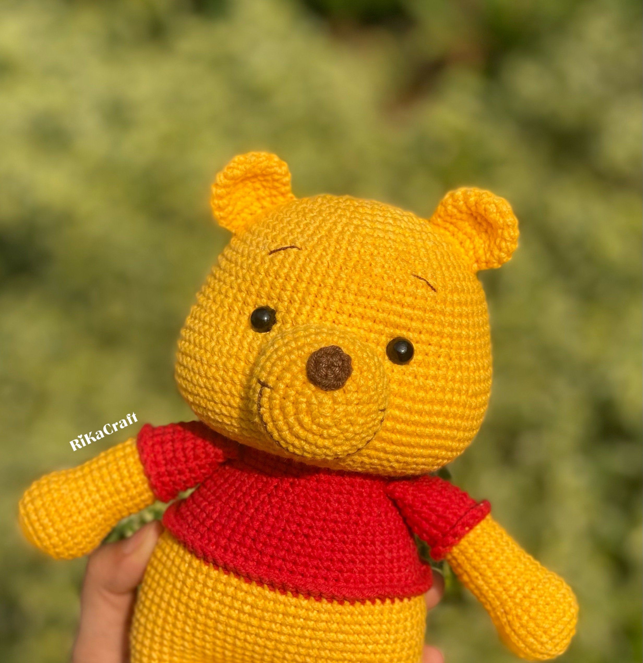 pooh crochet pattern