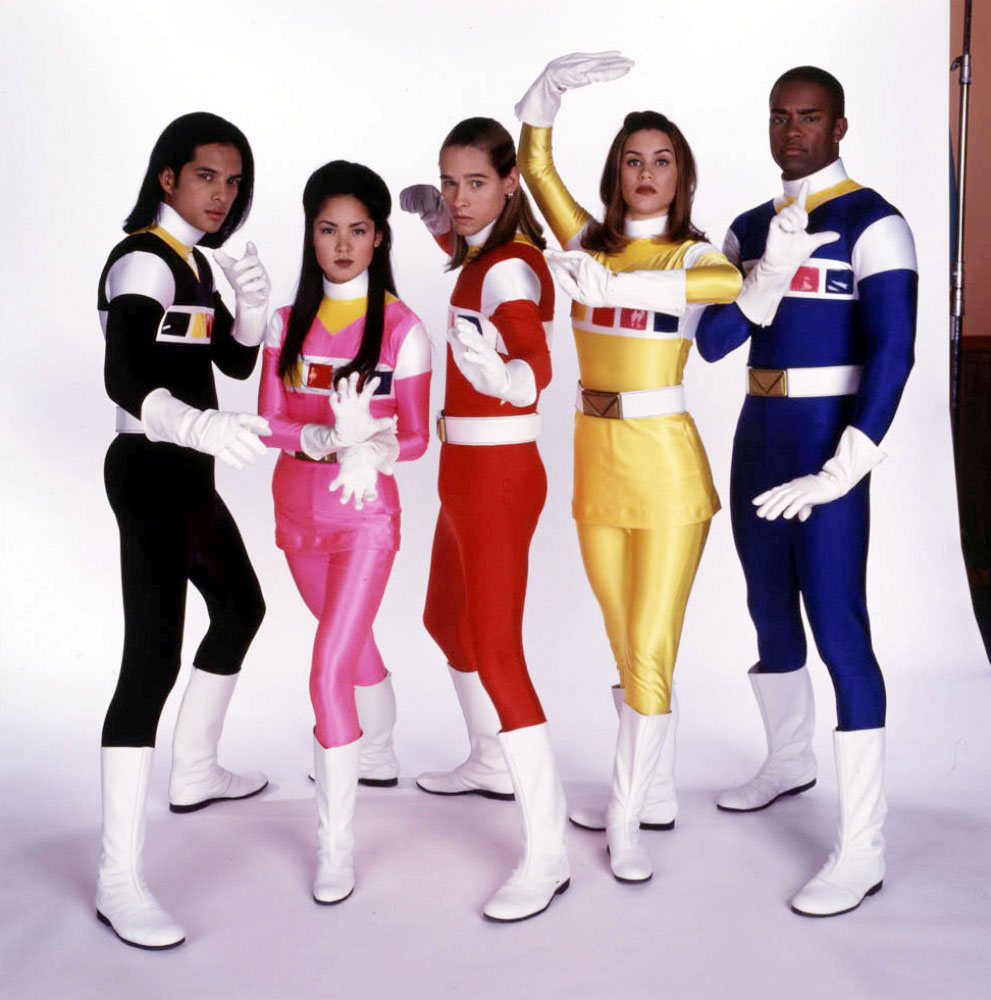 cast of power rangers in space