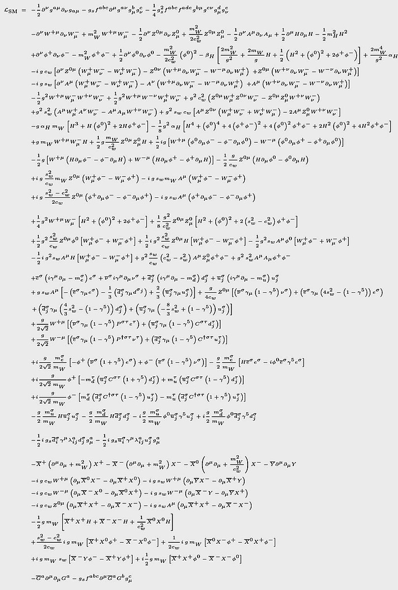 longest physics equation