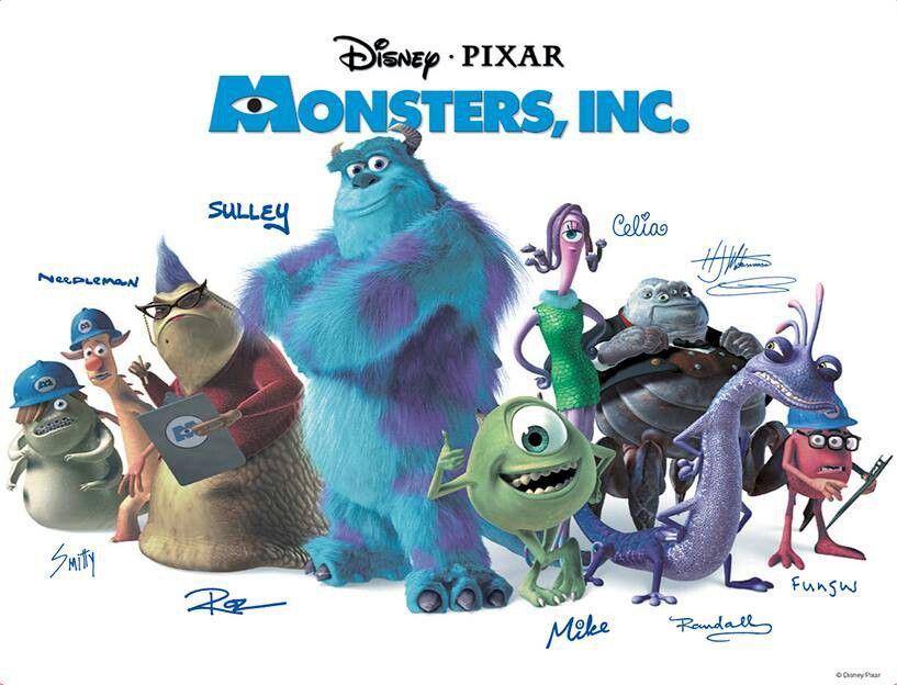 monsters inc cast