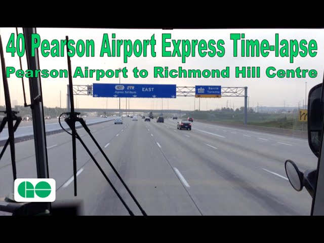 go bus 40 - richmond hill to pearson schedule