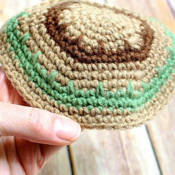 free crochet kippah pattern