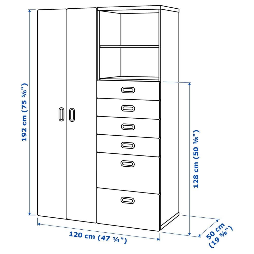 armoire ikea stuva dimensions