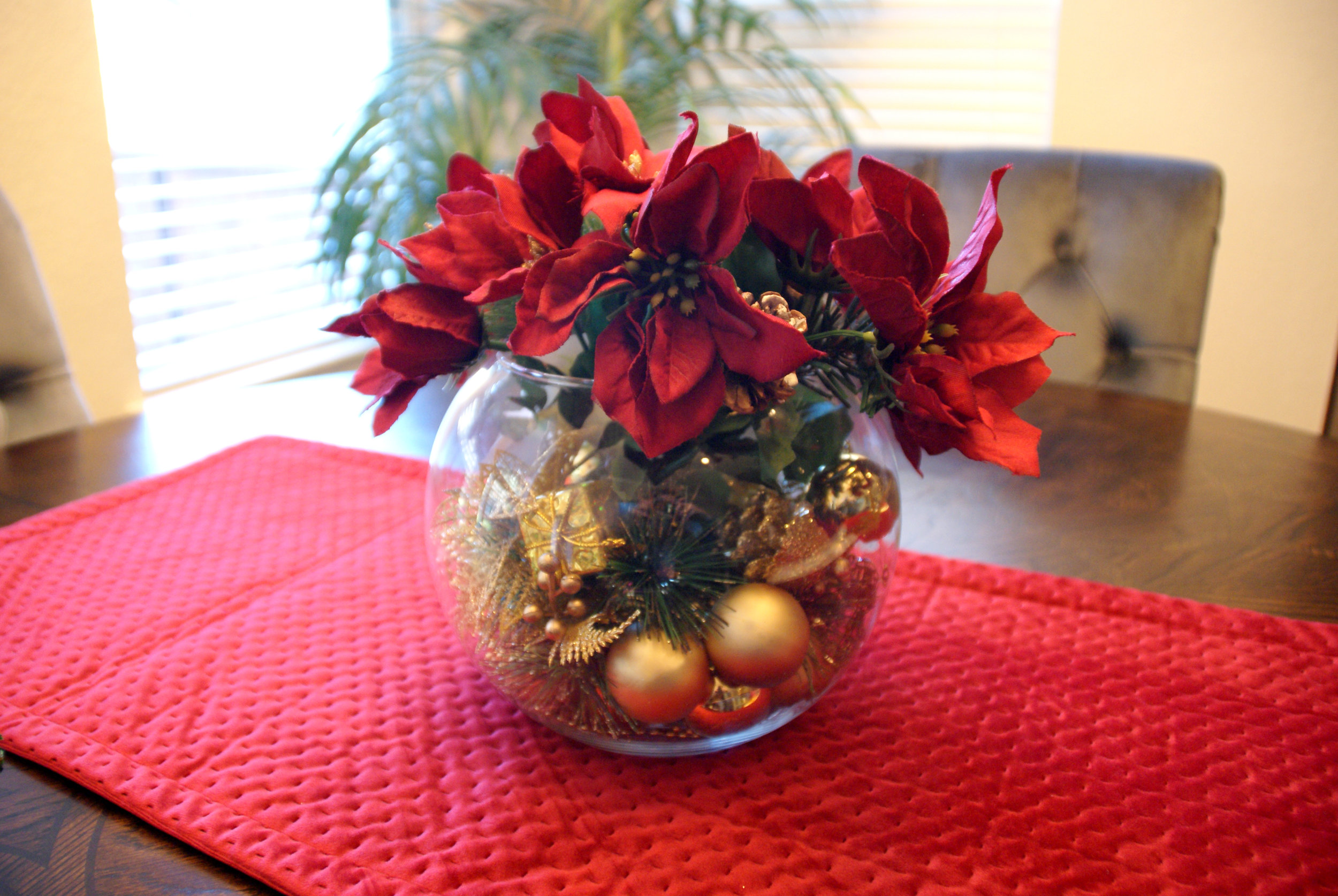 diy xmas centerpieces