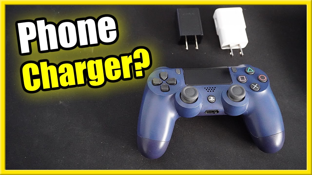 how to charge ps4 remote