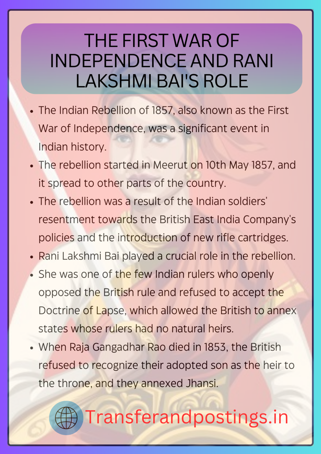 rani lakshmi bai essay in english 500 words