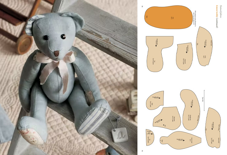 stuffed bear pattern free