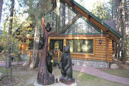 oscar de la hoya big bear cabin