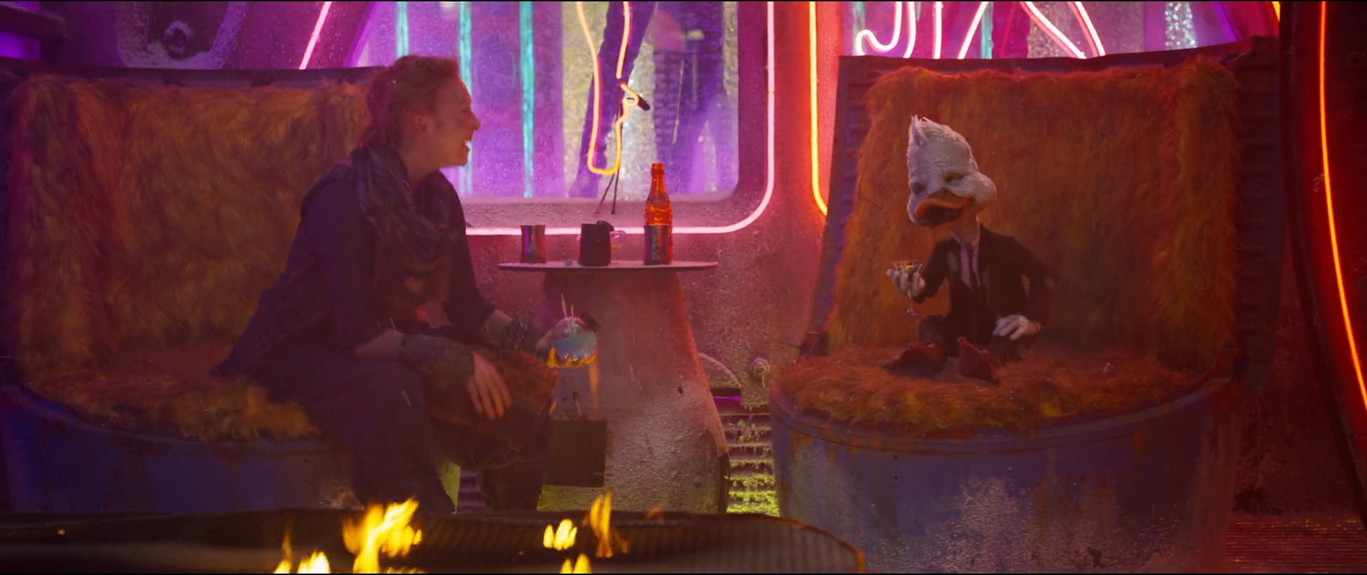 duck at the end of guardians of the galaxy