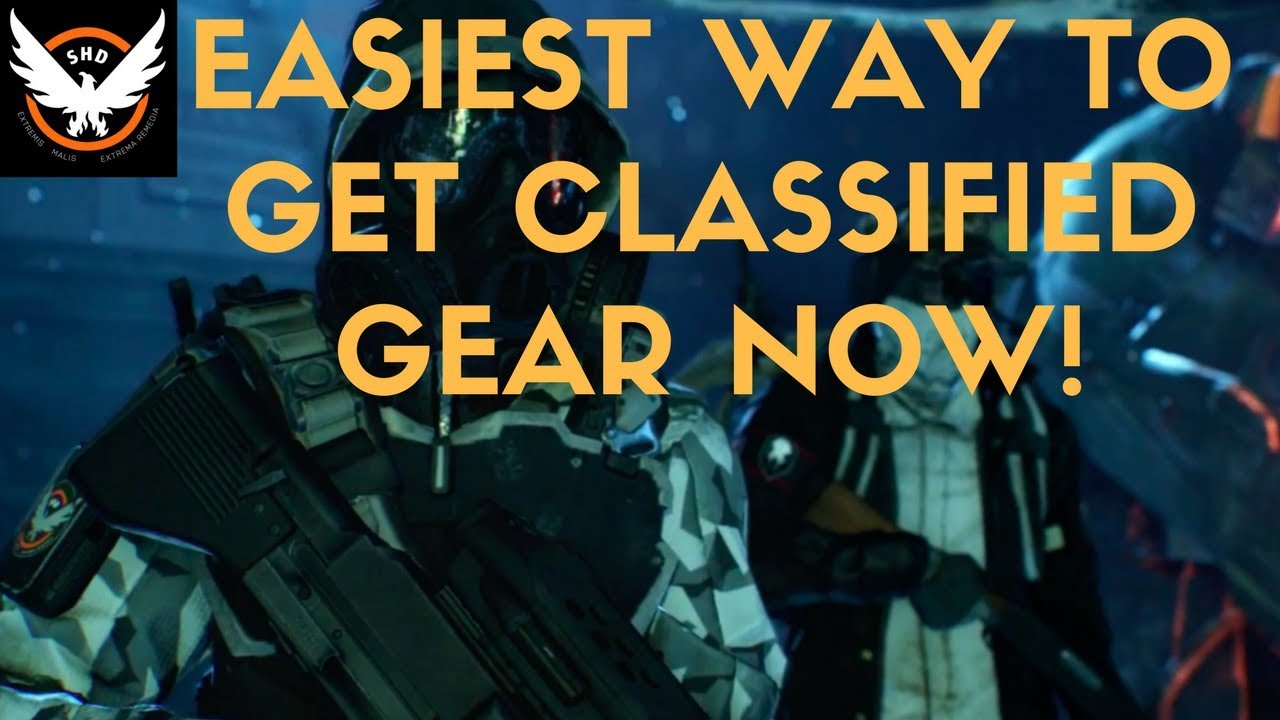 the division how to get classified gear