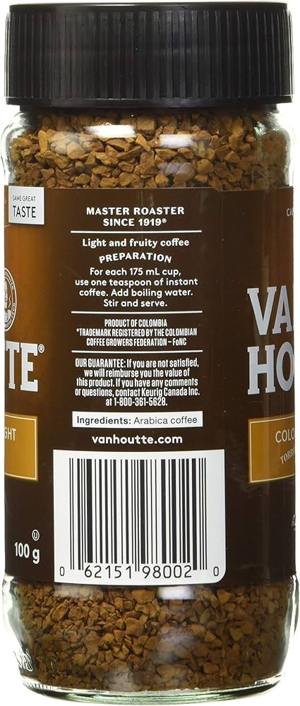 van houtte instant coffee