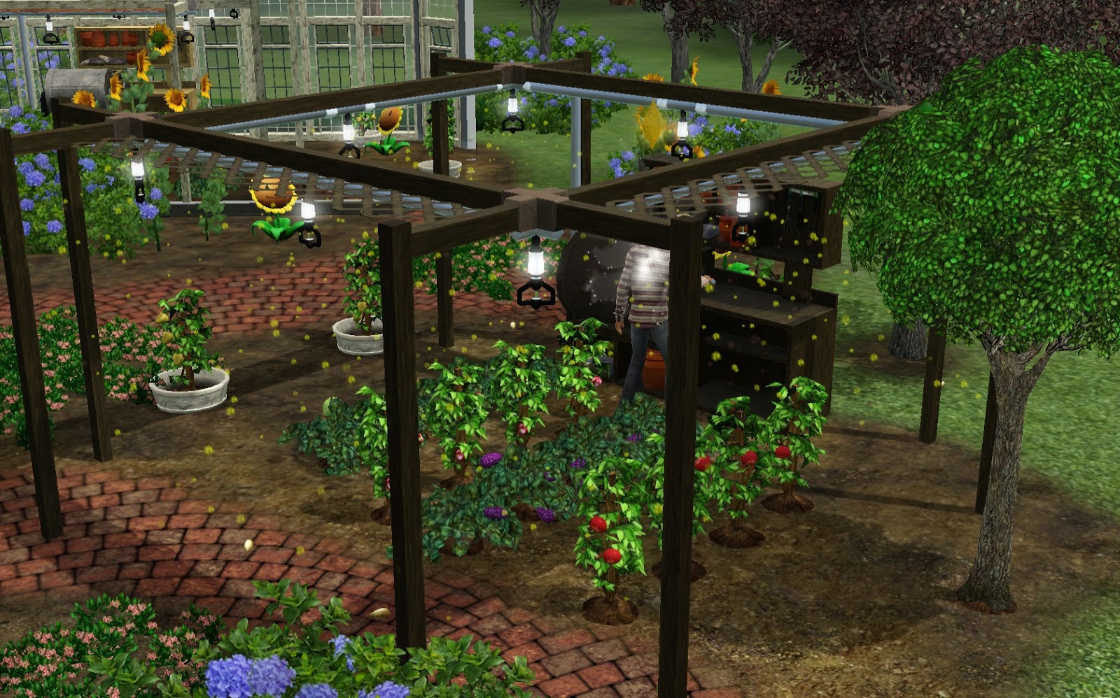 sims 3 gardening station