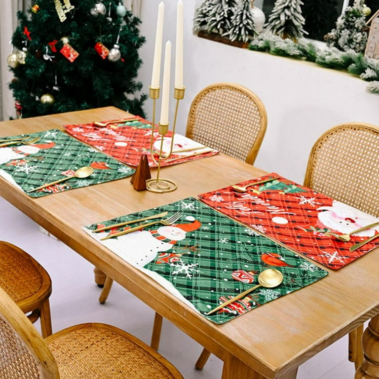 christmas mats for table