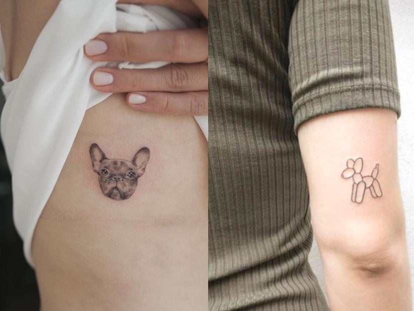 tatuajes de perros pequeños