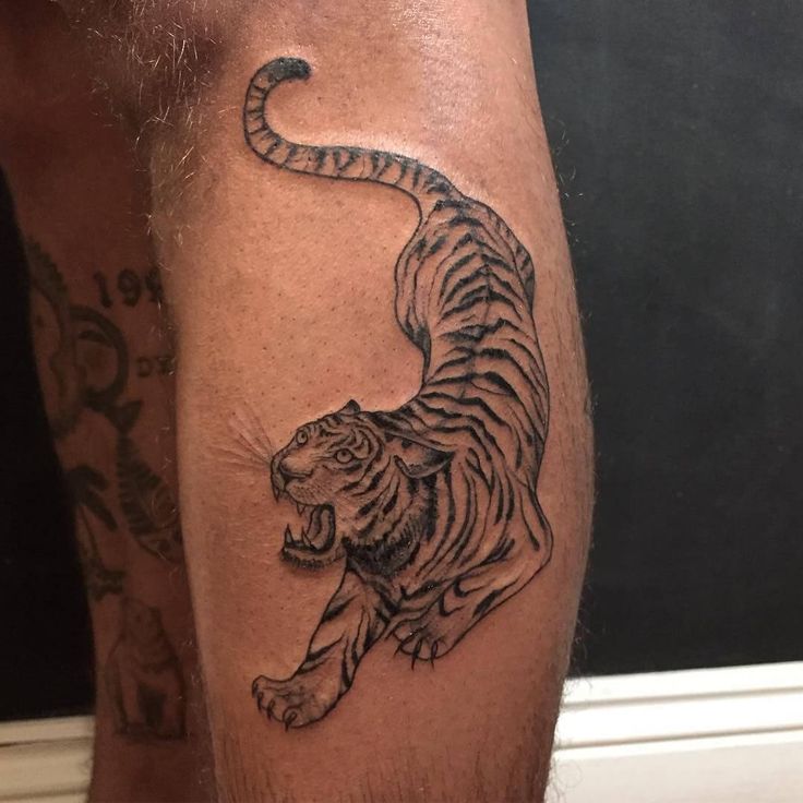 full body tiger tattoo