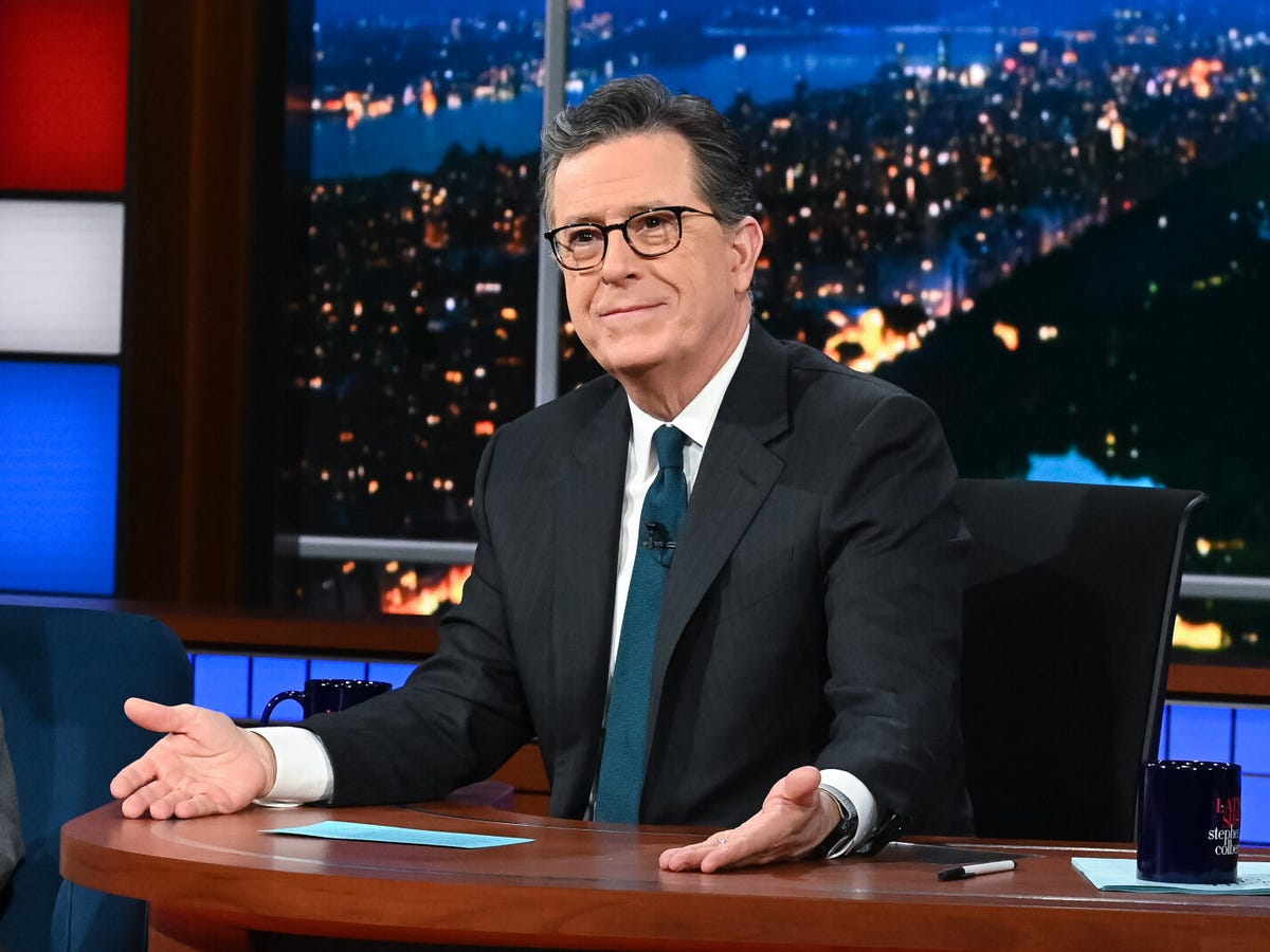 stephen colbert off the air