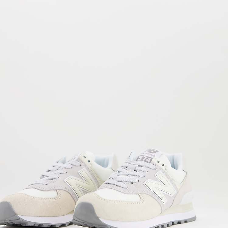 new balance 574 off white and grey