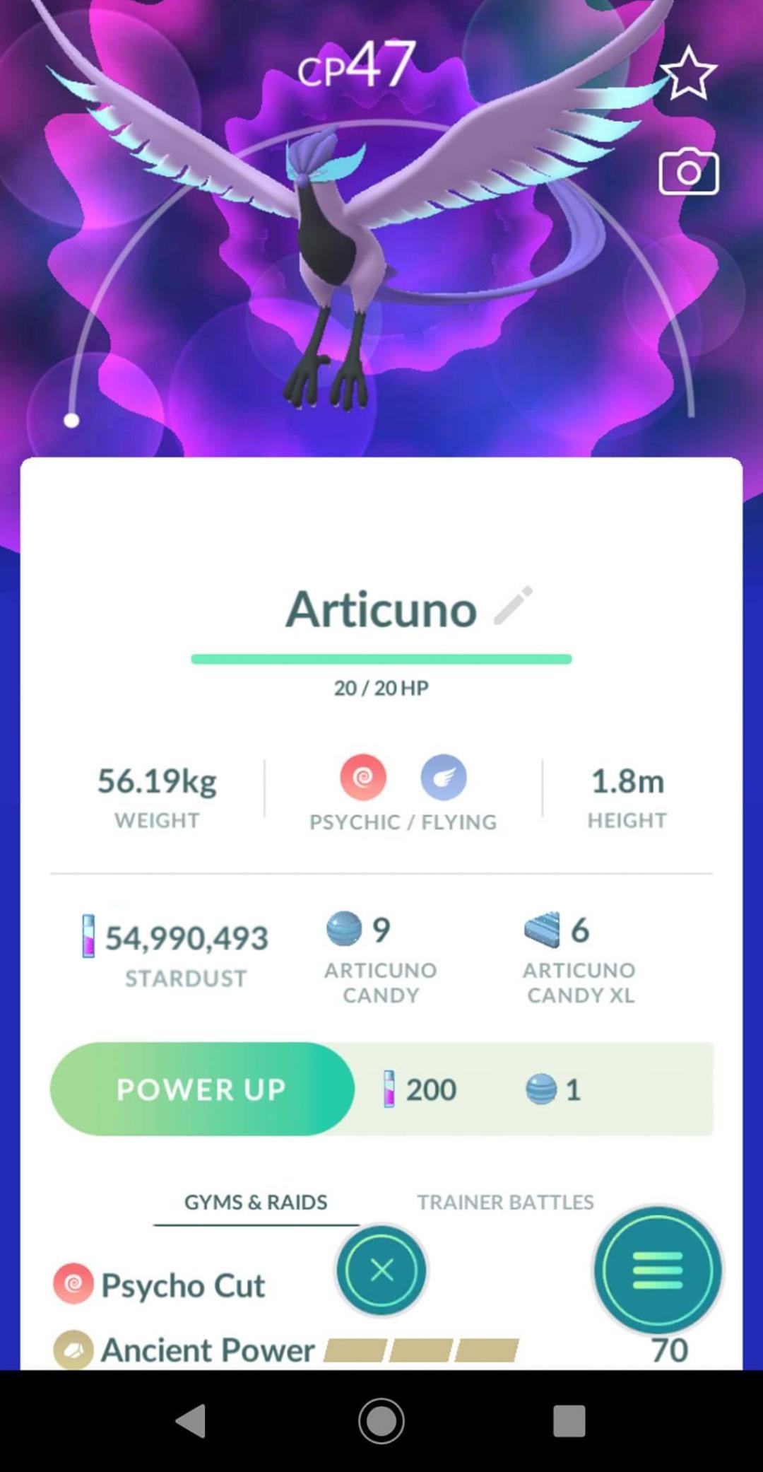 galarian articuno pokemon go