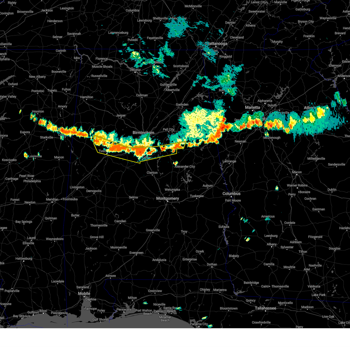 weather radar calera al