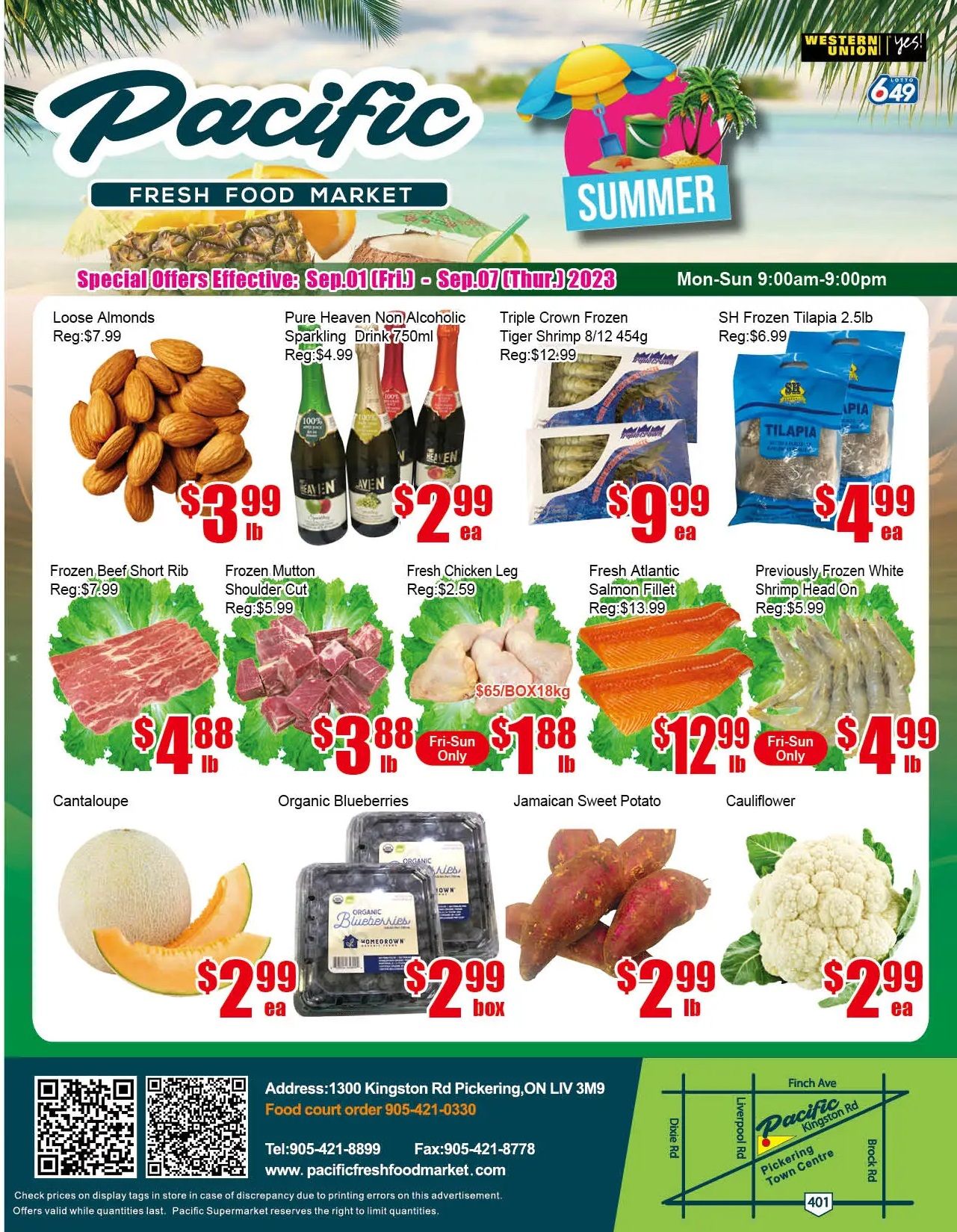 pacific fresh food market flyers