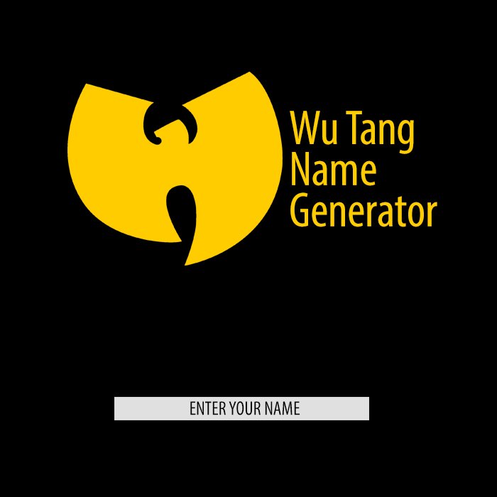 wu tang clan name generator