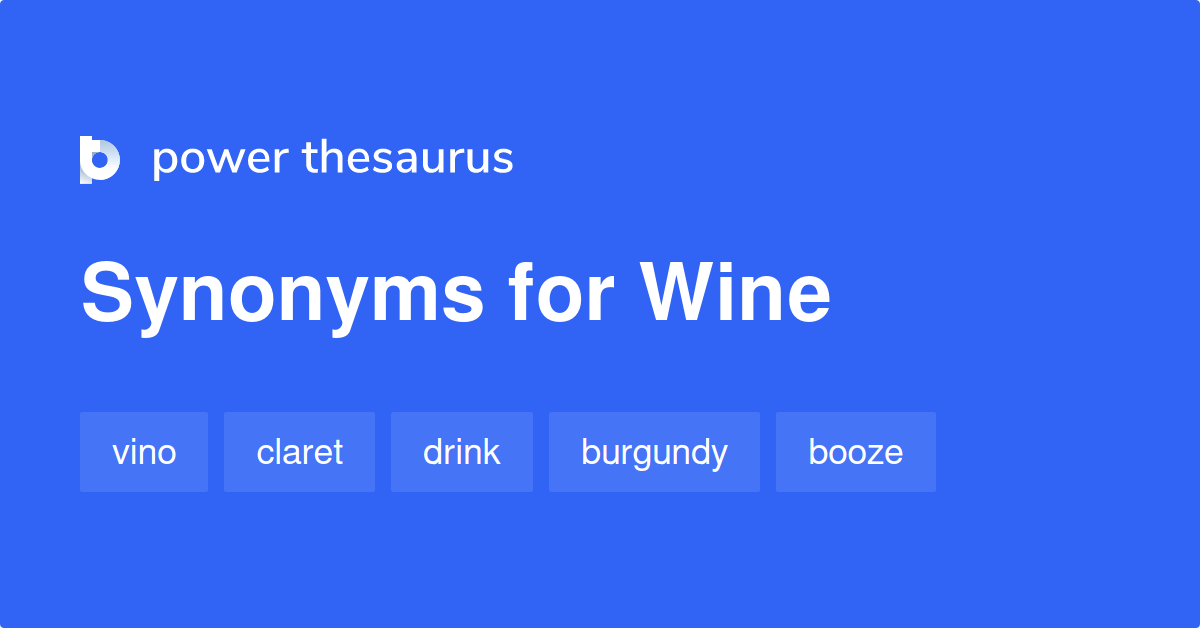 wine thesaurus