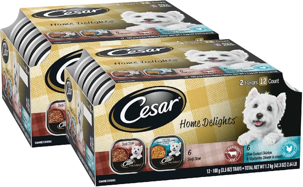 cesar home delights wet dog food