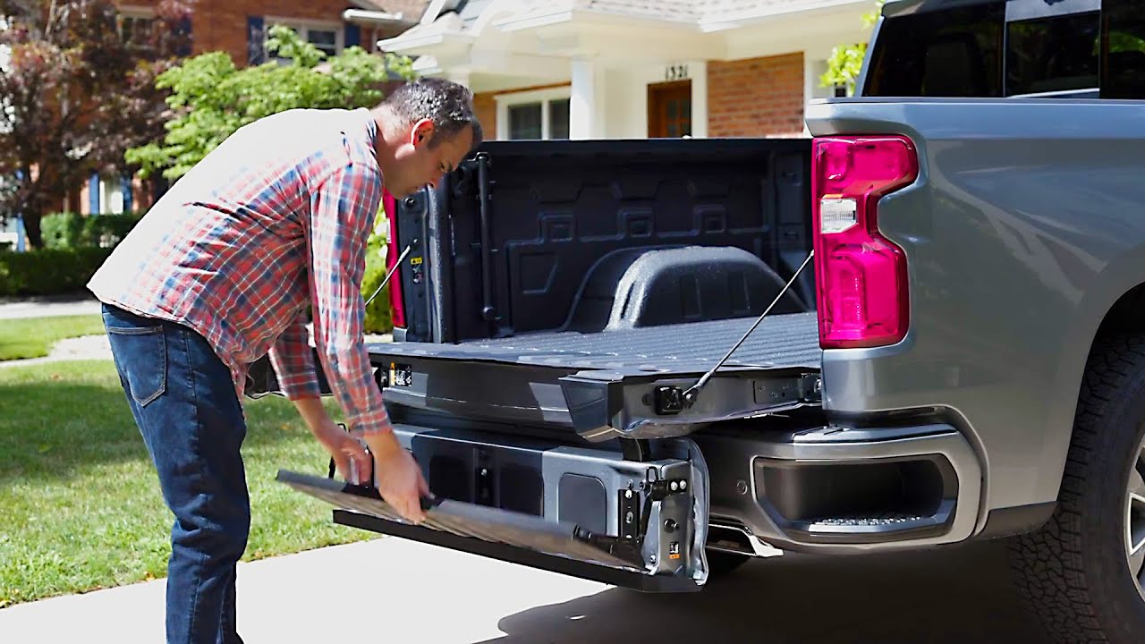 2021 silverado tailgate