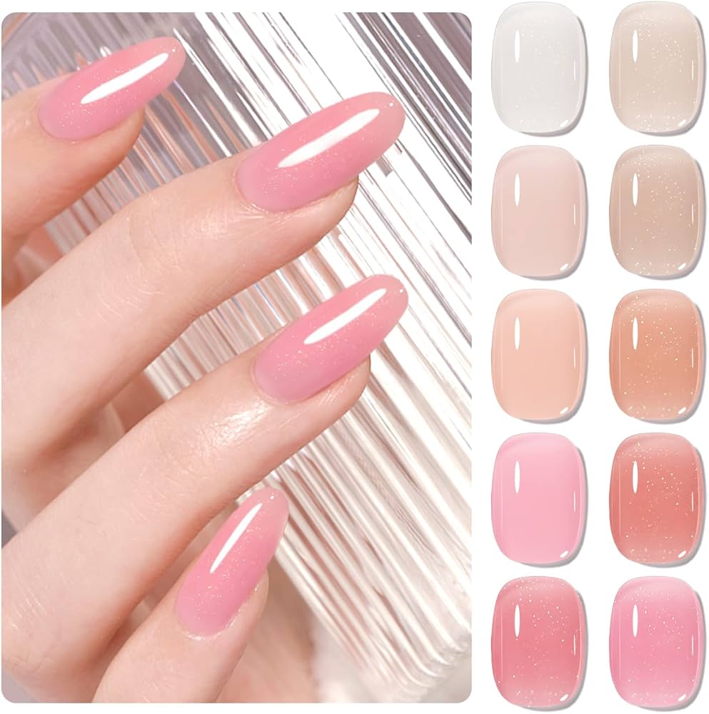 jelly pink nail polish