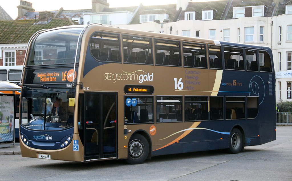 16 bus canterbury to folkestone