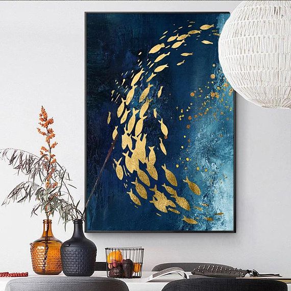 golden painting ideas