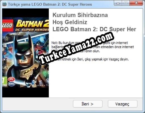 lego batman 2 dc super heroes türkçe yama