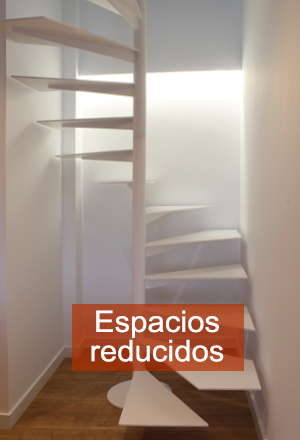 escaleras de madera para interiores pequeños