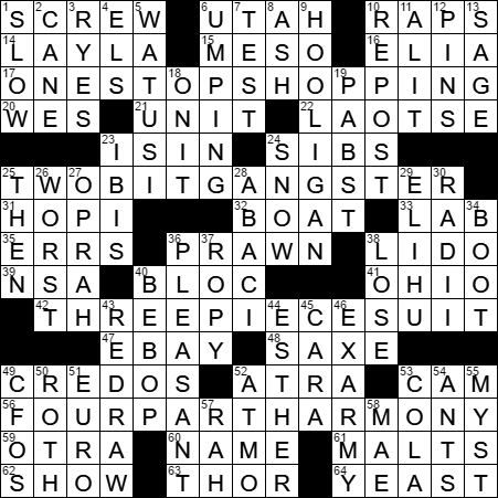 director craven crossword clue