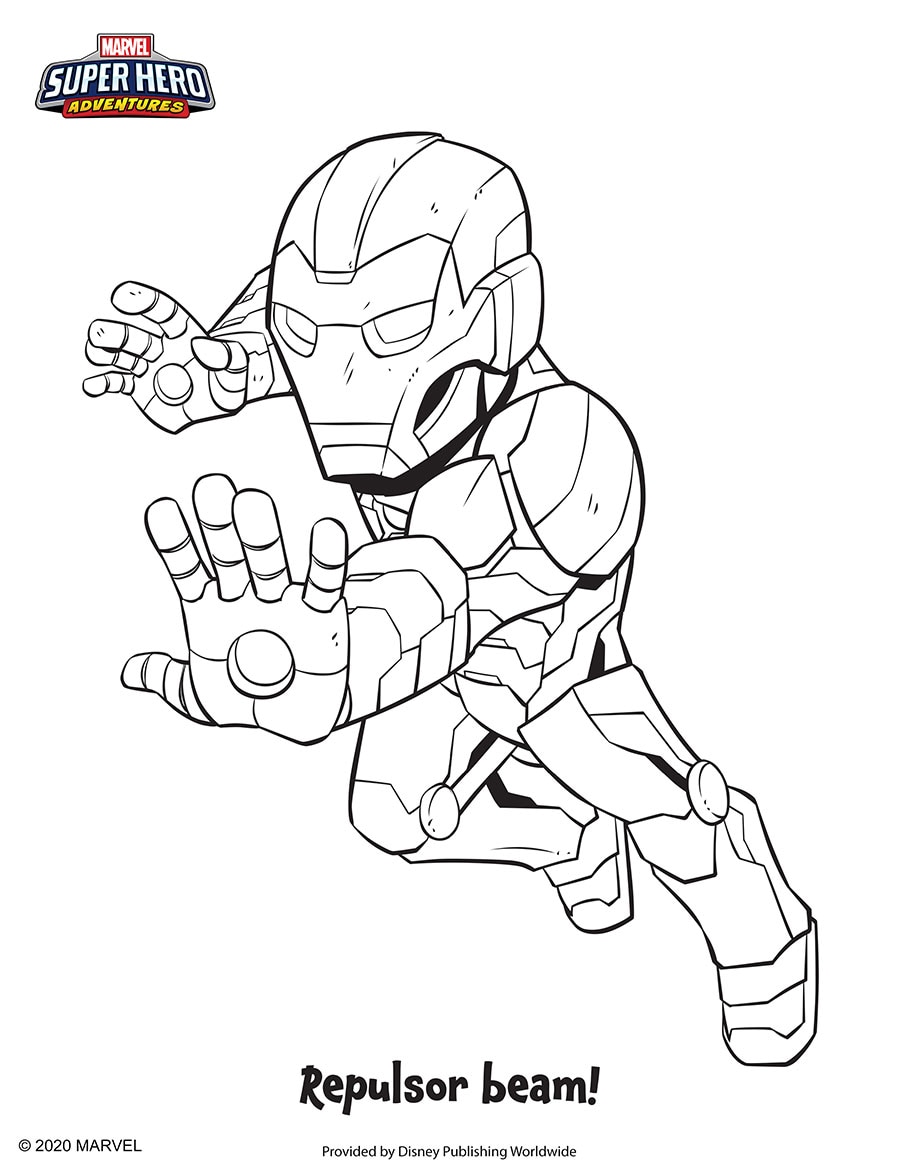 super hero coloring sheets