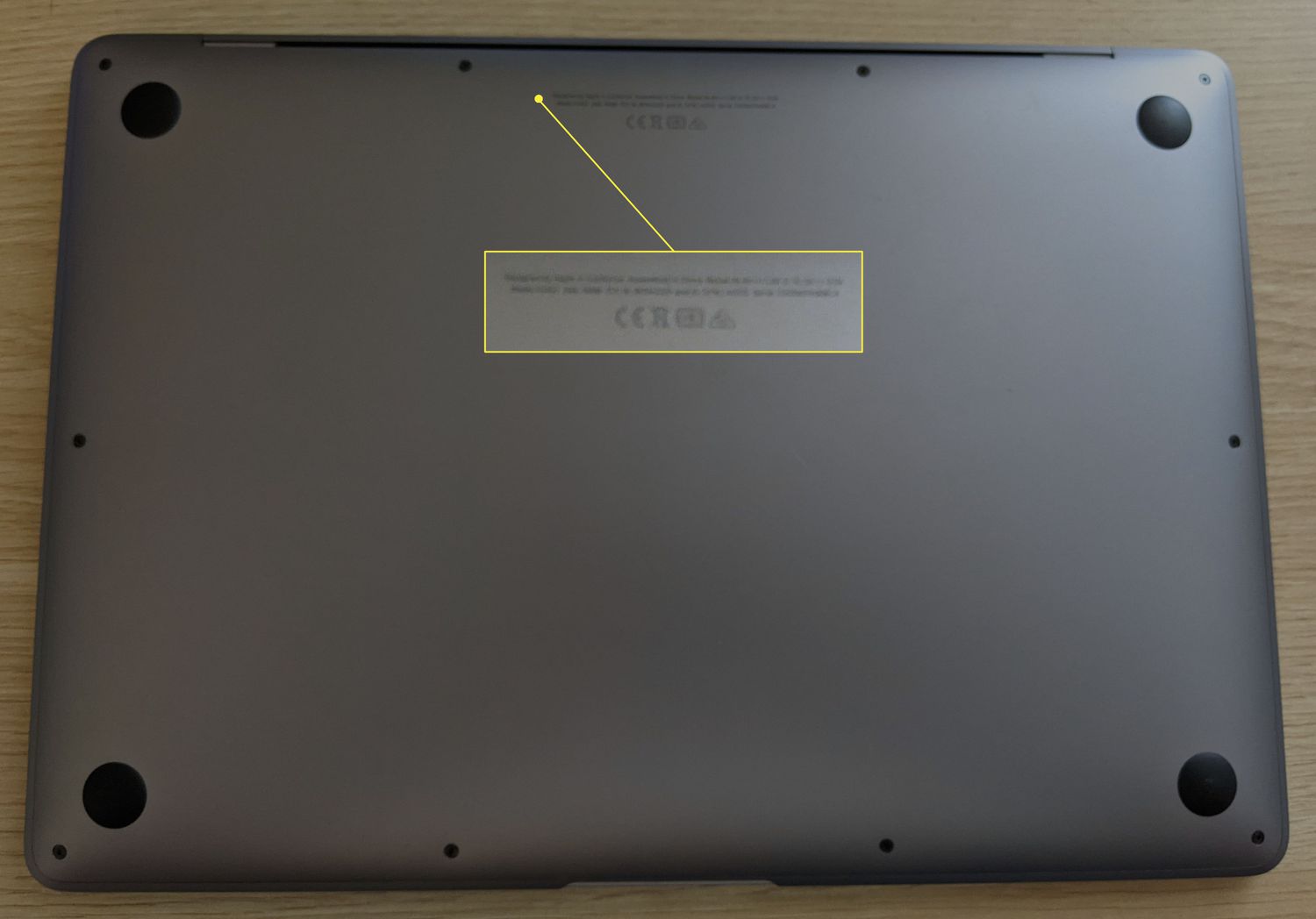 macbook serial number