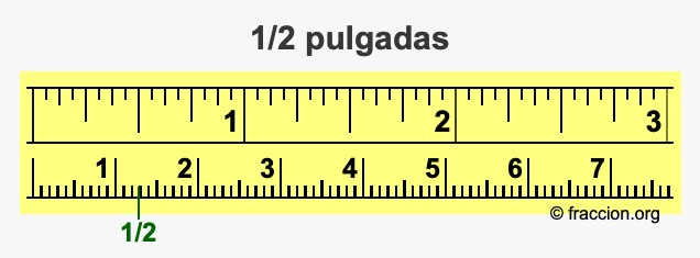 1 1 2 pulgadas a centimetros