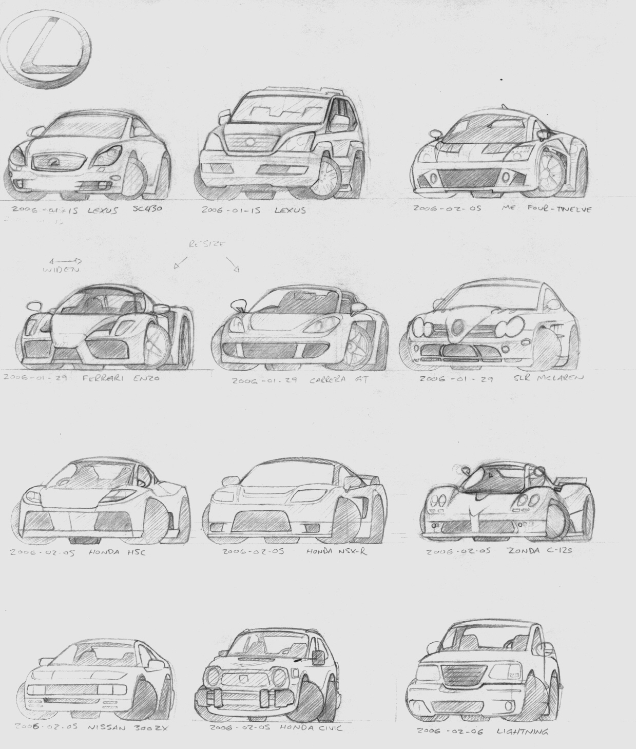 cars chibi