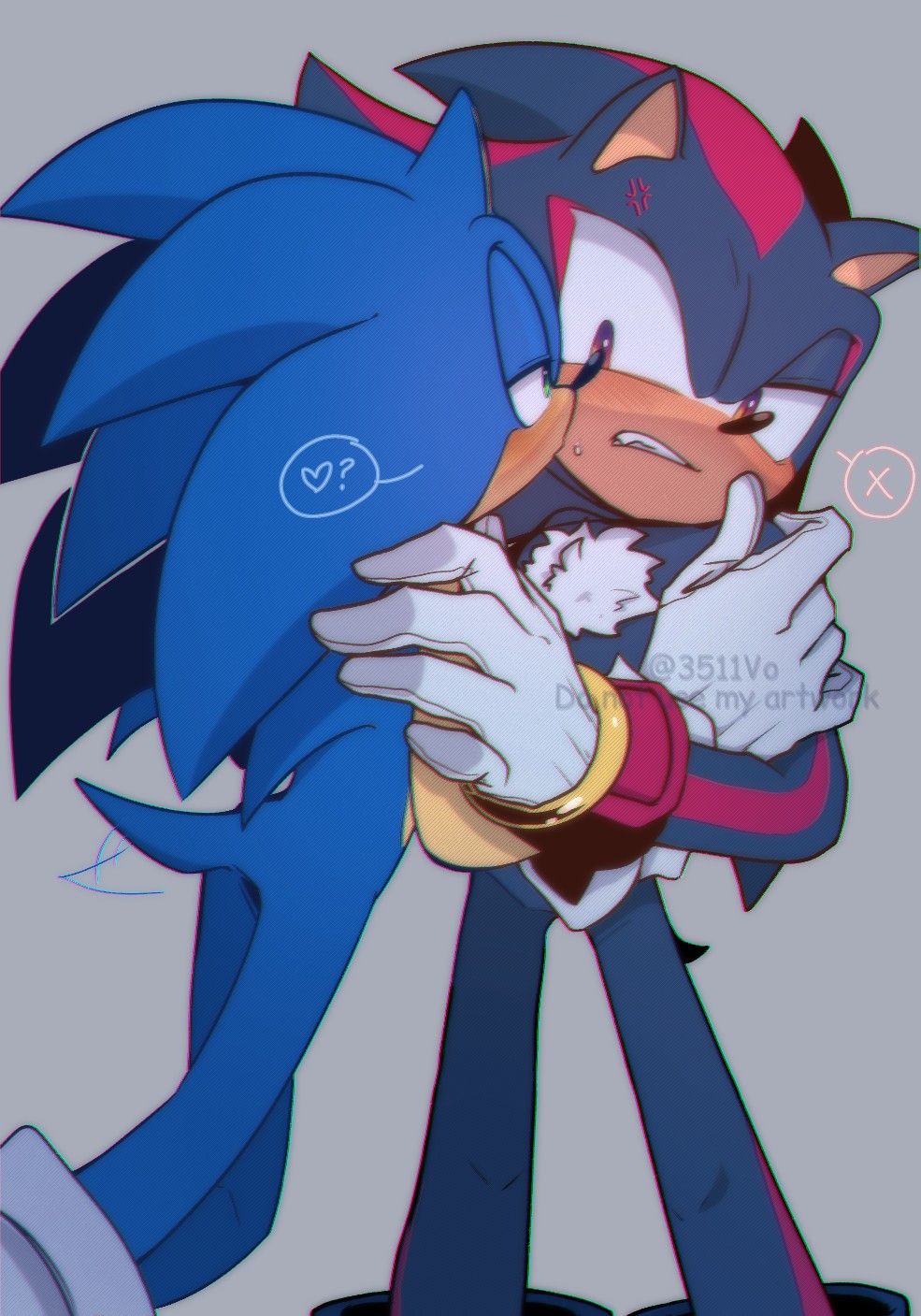 shadow x sonic