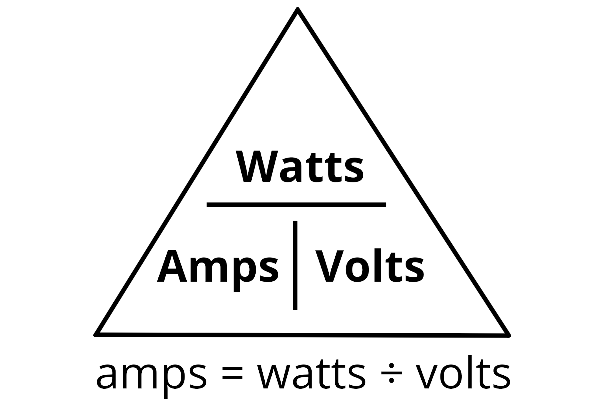 17 watts to amps