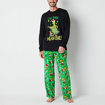 grinch pj set