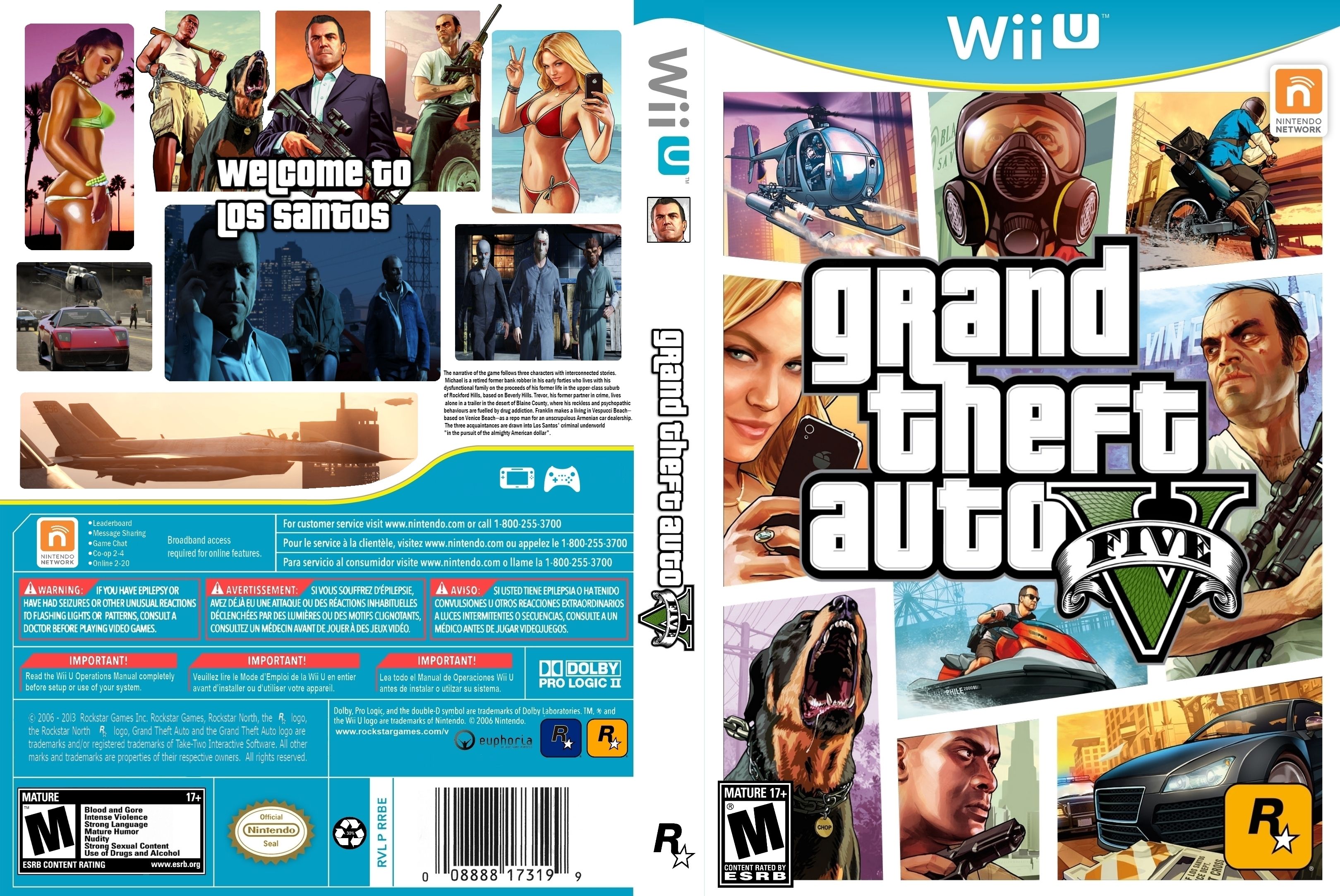 grand theft auto 5 wii u