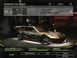 need for speed underground 2 all cars