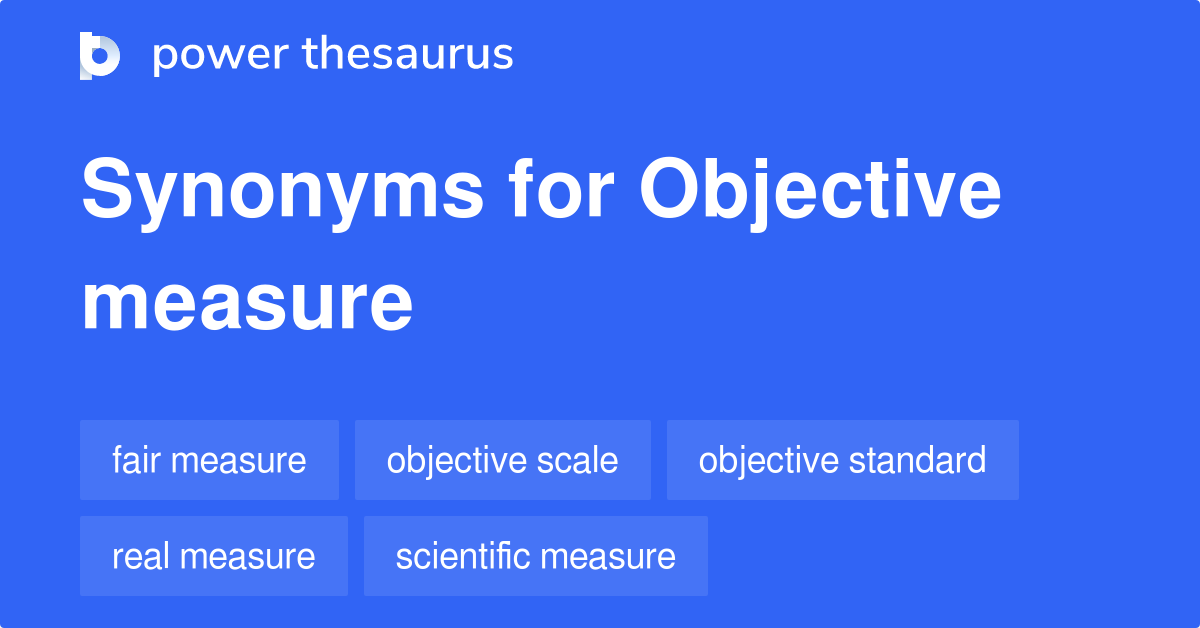 synonym for objectives