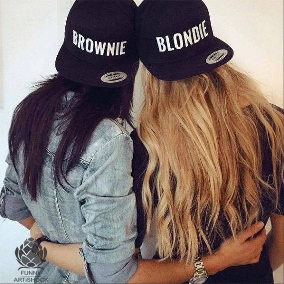 blondie and brownie best friends