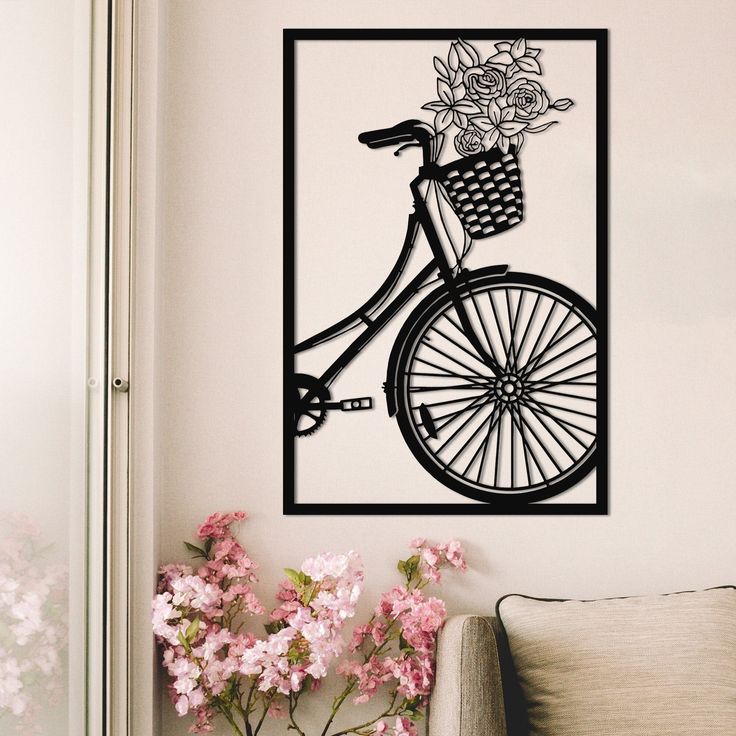 bicycle wall decals