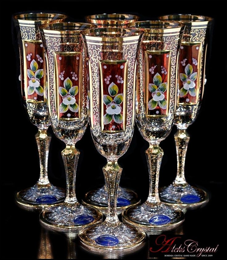 bohemian crystal glassware