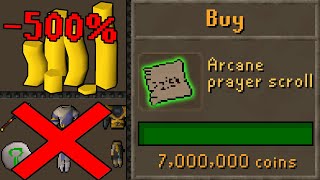 arcane prayer scroll ge