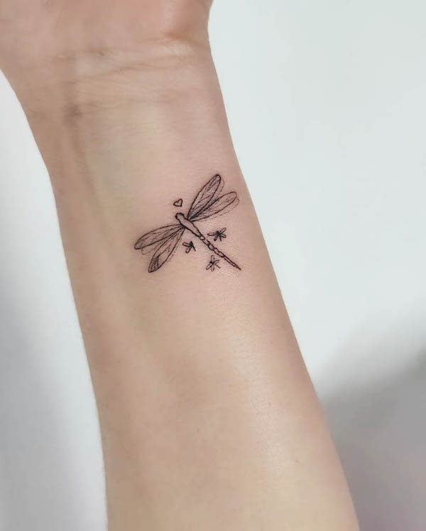 little dragonfly tattoo